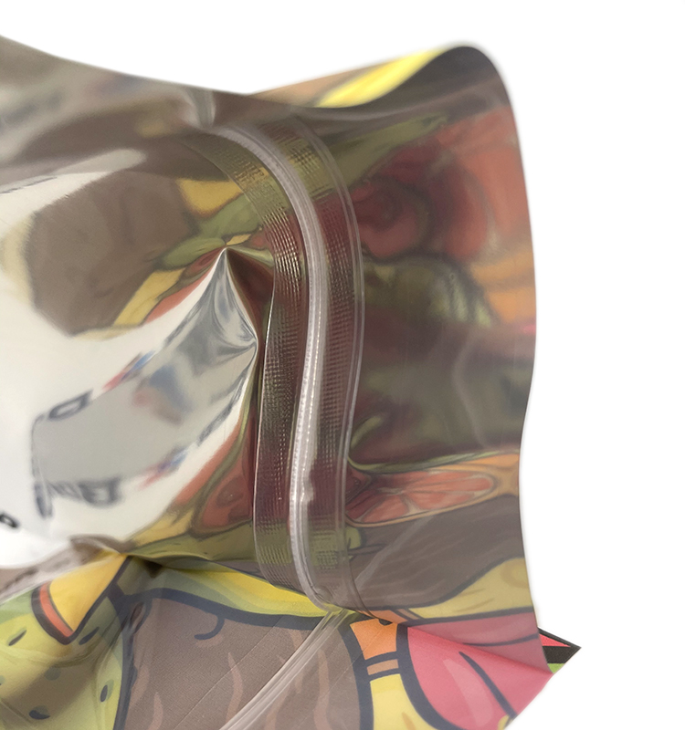 Ламинированная пластиковая упаковка с цифровой печатью на заказ, сумка на молнии, сумка-стойка из алюминиевой фольги, пакет с застежкой-молнией, мягкая на ощупь майларовая сумка 