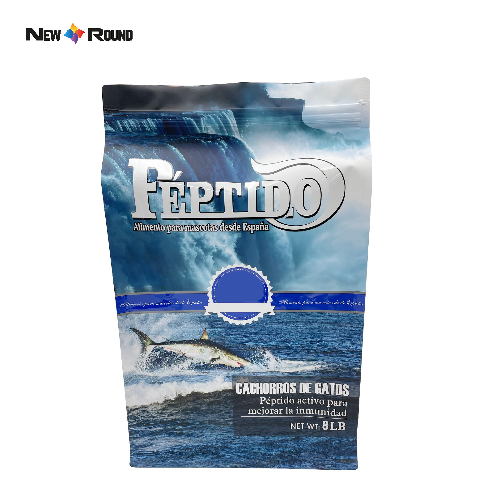 Самонесущая сумка для домашних животных с заводским принтом, устойчивая к запаху, сумка для рыбной еды, пластиковые пакеты с застежкой-молнией для упаковки рыболовных приманок