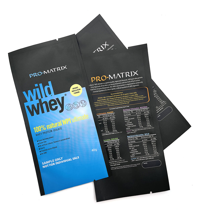 Алюминиевая фольга с индивидуальной печатью, закрывающаяся алюминиевая фольга, Ziplock, контейнер для порошка сывороточного протеина, упаковочная сумка