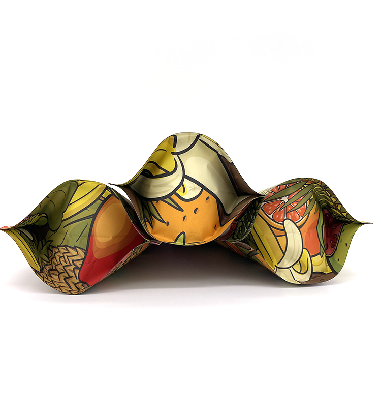 Ламинированная пластиковая упаковка с цифровой печатью на заказ, сумка на молнии, сумка-стойка из алюминиевой фольги, пакет с застежкой-молнией, мягкая на ощупь майларовая сумка 