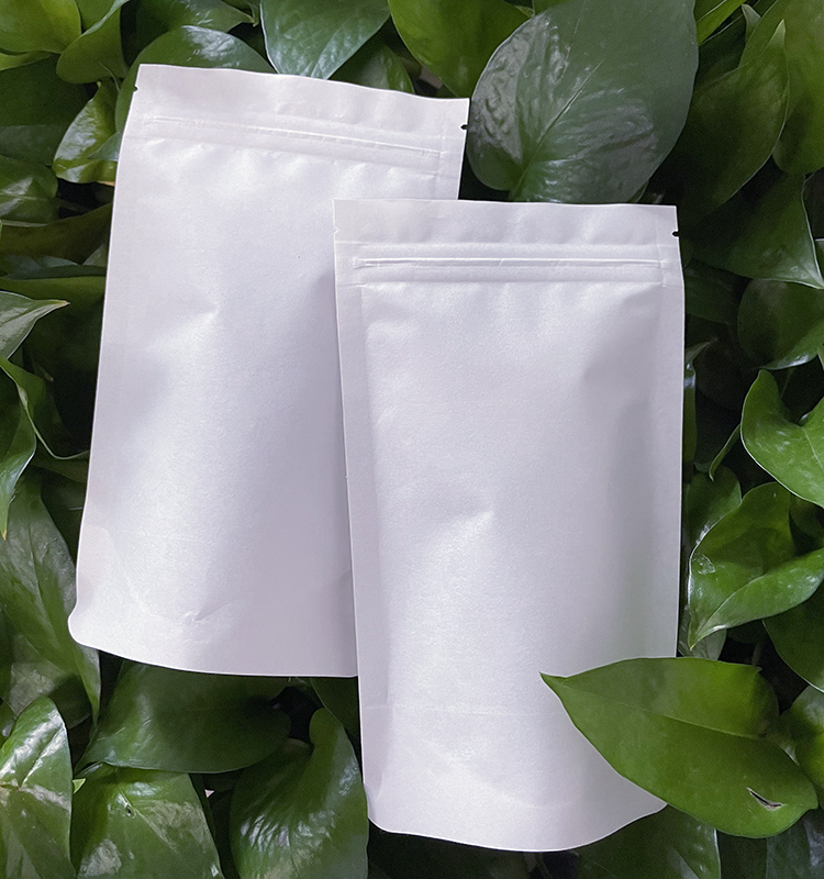 Биоразлагаемый пакет для упаковки пищевых продуктов Bolsas Papel Kraft Package Stand Up Bag Zip Lock Kraft Paper Bags