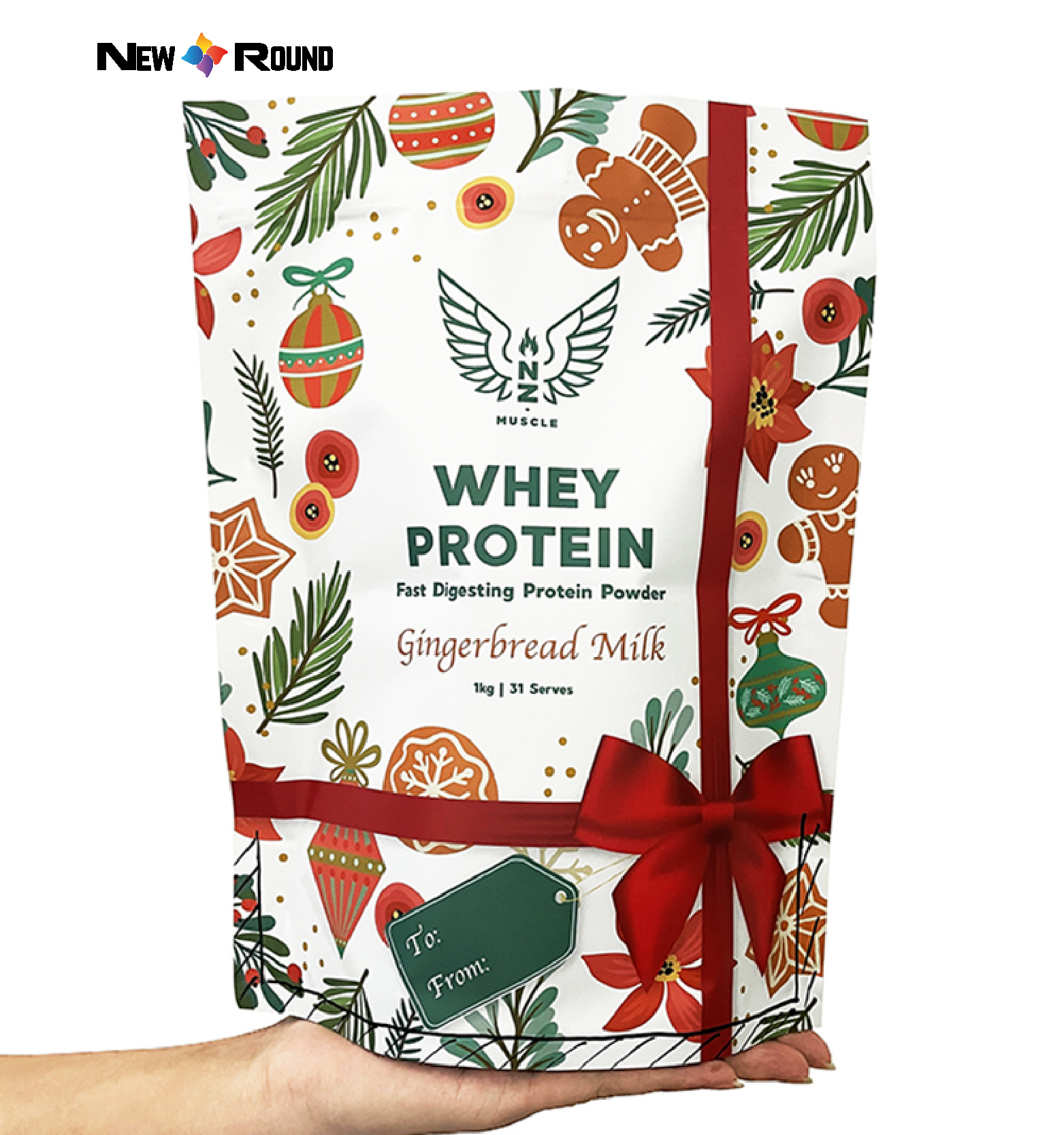 Напечатанный на заказ пищевой класс, сумка для спортивных добавок, порошок сывороточного протеина, упаковочная сумка из алюминиевой фольги с застежкой-молнией