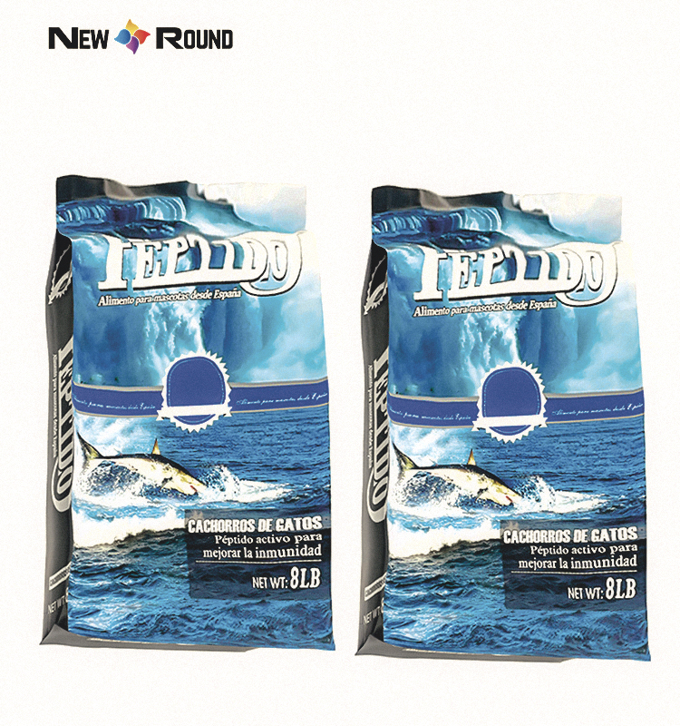 Самонесущая сумка для домашних животных с заводским принтом, устойчивая к запаху, сумка для рыбной еды, пластиковые пакеты с застежкой-молнией для упаковки рыболовных приманок