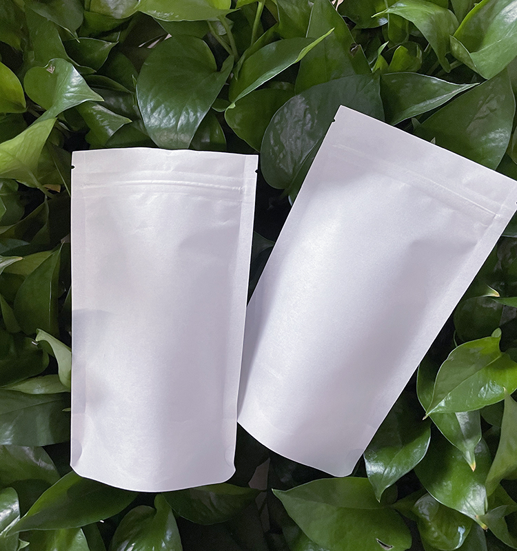 Биоразлагаемый пакет для упаковки пищевых продуктов Bolsas Papel Kraft Package Stand Up Bag Zip Lock Kraft Paper Bags