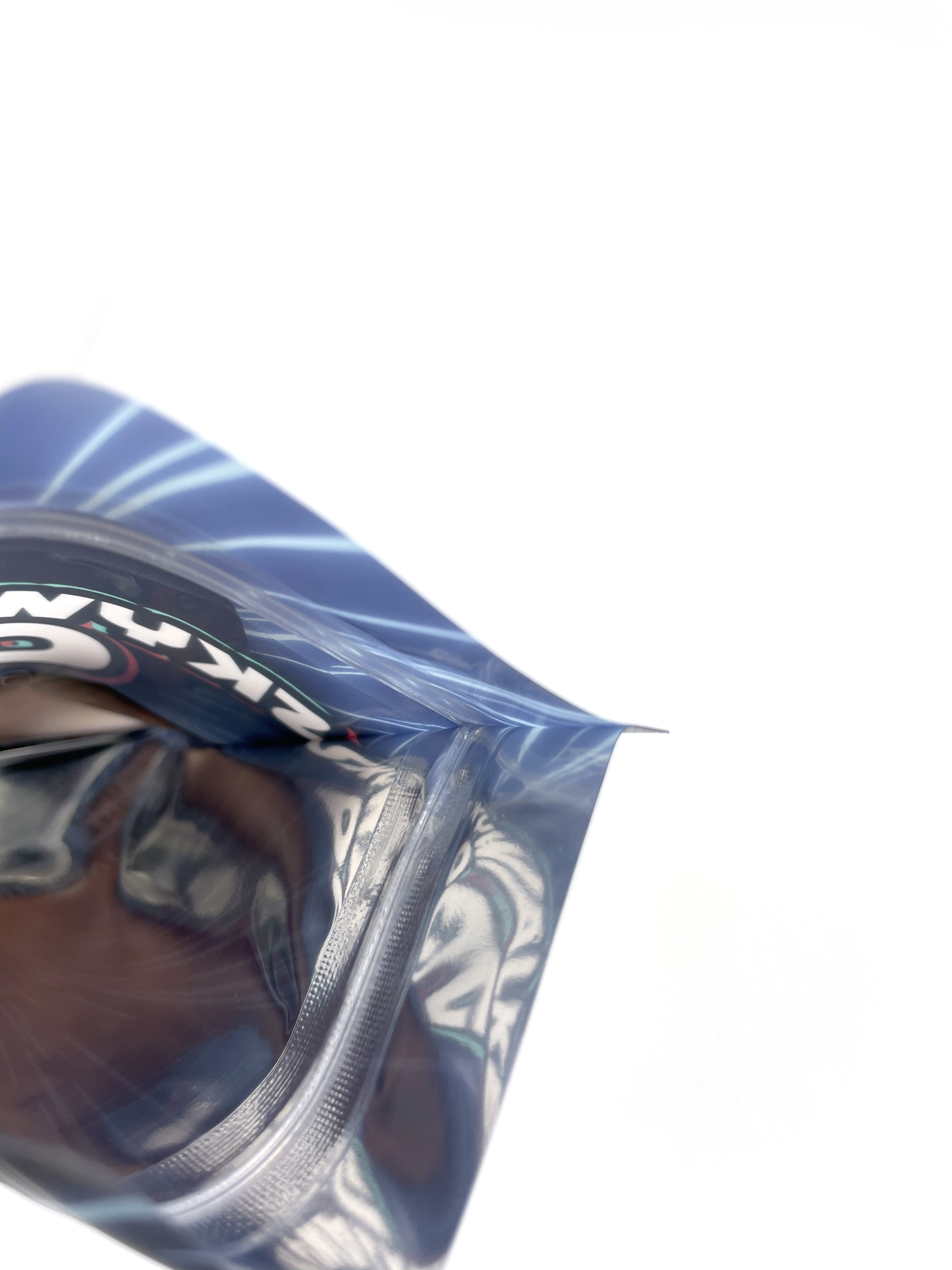 Запах Presect Pouch Gumies Candy Sugar Food Cackaging Custom Digital Printed Mylar Bags 3,5 г с молнией и окном