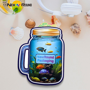 Custom Die Cutcading упаковка Mylar Bags материал