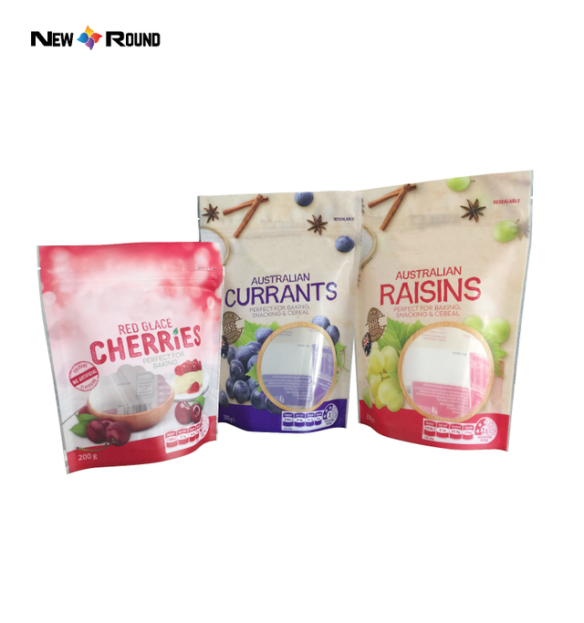 Майларовые пакеты для закусок с застежкой-молнией, стоячие пакеты, крафт-бумага, пакеты с застежкой-молнией, пакеты для упаковки смешанных орехов кешью