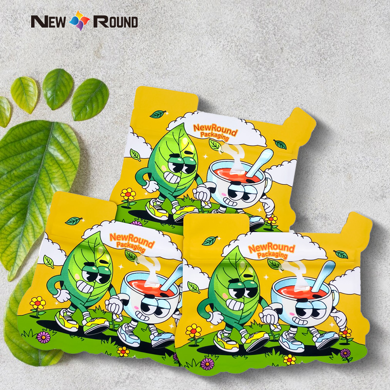 Gummy Candy Zip Lock Special Forme Mylar Пластиковый пакет
