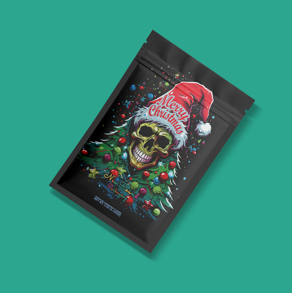 Детостойкие мешочки Mylar для CBD Edibles