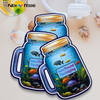 Custom Die Cutcading упаковка Mylar Bags материал