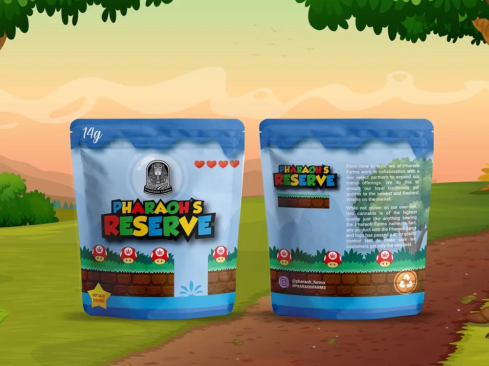 Mylar Bag для сорняки