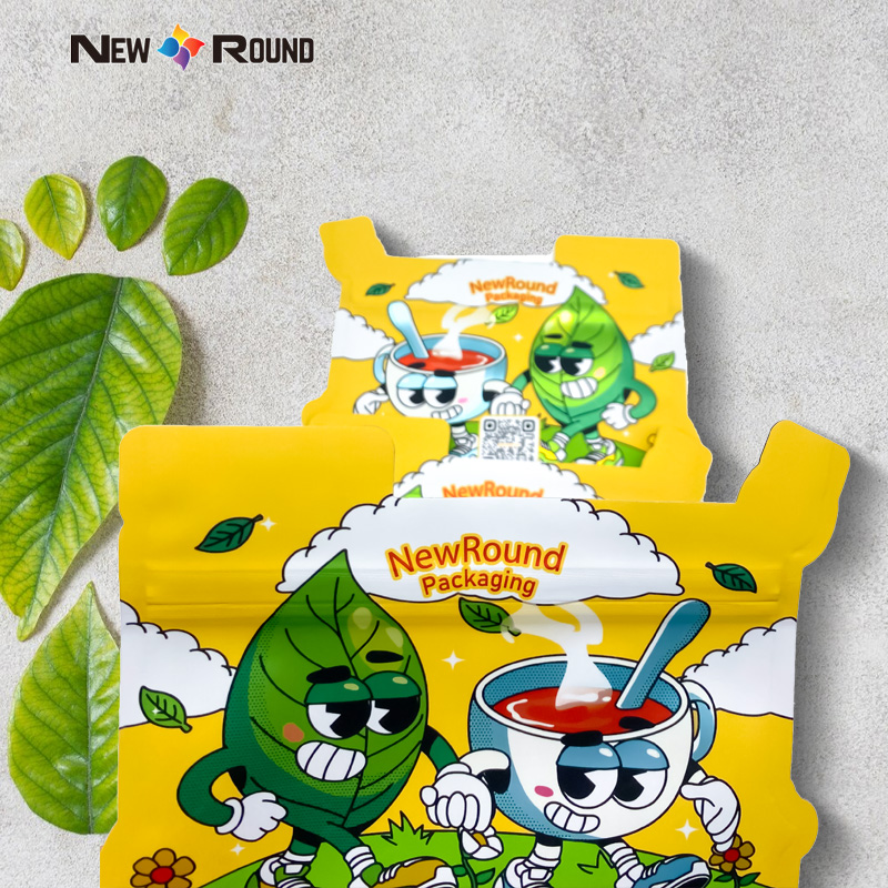 Gummy Candy Zip Lock Special Forme Mylar Пластиковый пакет