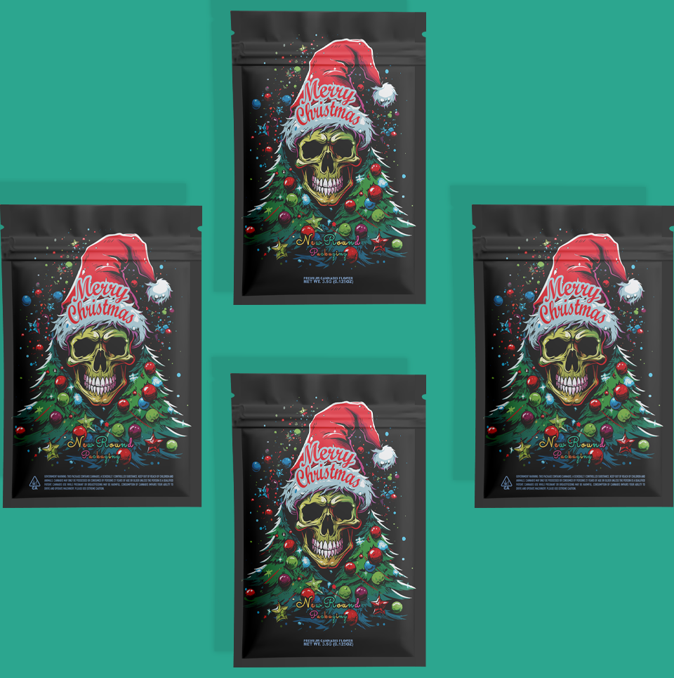 Детостойкие мешочки Mylar для CBD Edibles