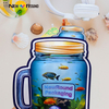 Custom Die Cutcading упаковка Mylar Bags материал