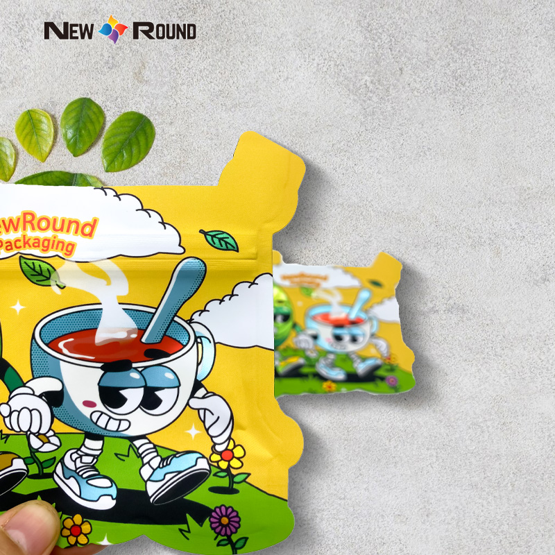 Gummy Candy Zip Lock Special Forme Mylar Пластиковый пакет