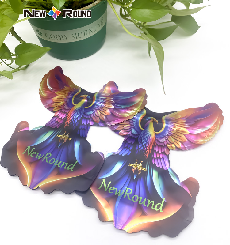 Custom Die Cut 3,5 Mylar Ziplock Bags Напечатанная упаковка мешка