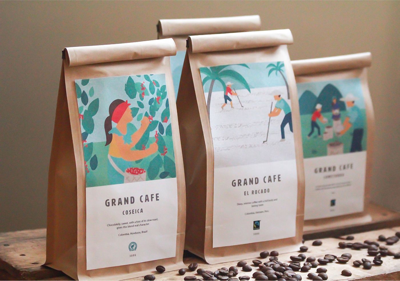 Устойчивые мешочки Kraft Mylar