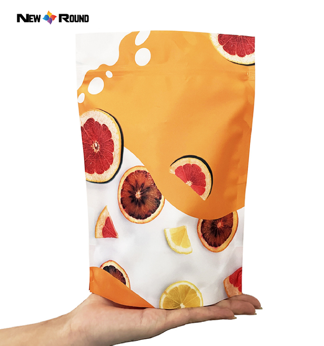 Пользовательский печатный пластиковый пакет для закусок Ziplock для упаковки пищевых продуктов