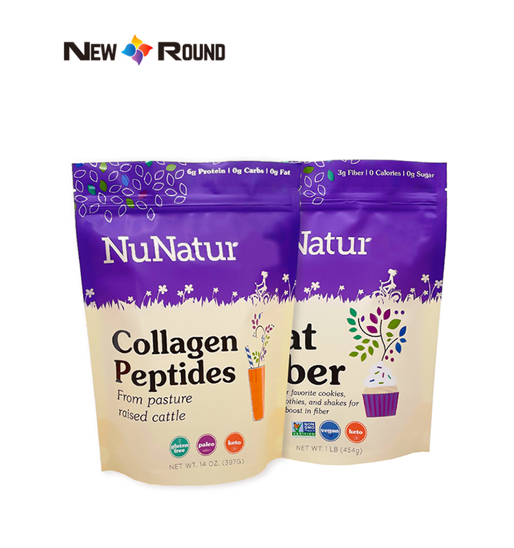 Низкая цена, напечатанная на заказ, стоячая сумка с застежкой-молнией, пластиковая упаковка, небольшие майларовые пакеты для еды