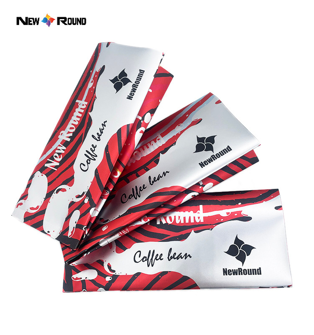 Высококачественные пакеты из алюминиевой фольги для чая со средним уплотнением, упаковочные пакеты с боковой складкой