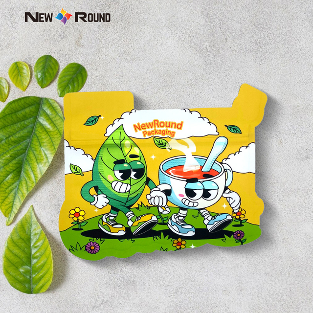 Gummy Candy Zip Lock Special Forme Mylar Пластиковый пакет